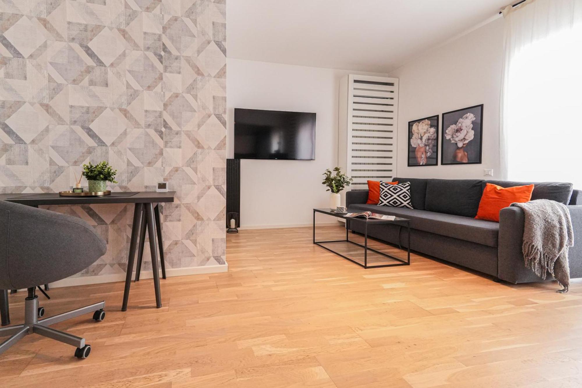 Maria - Modern Apartment With Parking And Workspace 부쿠레슈티 외부 사진
